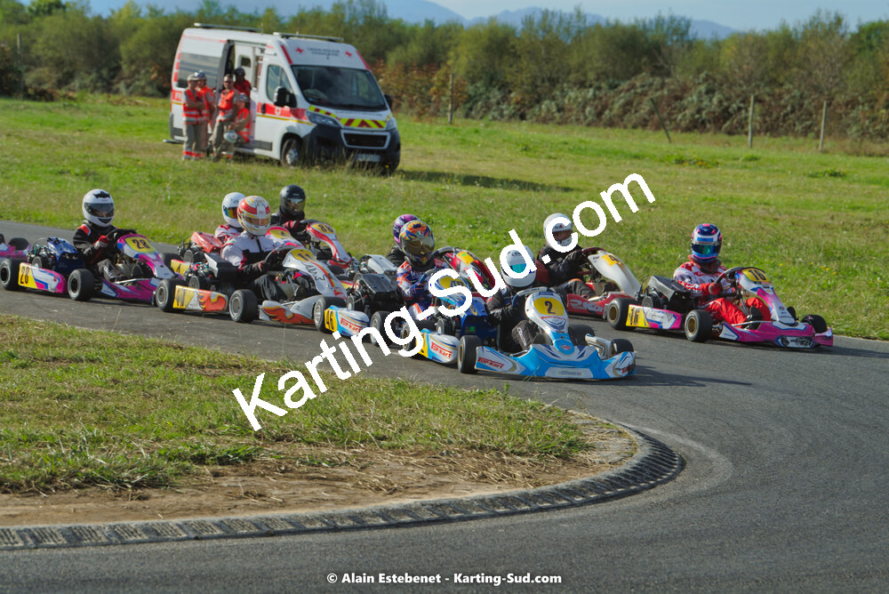 16/10/2022 : 6ème manche du Trophée Ufolep Karting Nouvelle Aquitaine à Pau Lescar (photos Alain Estebenet) 2022 — karting