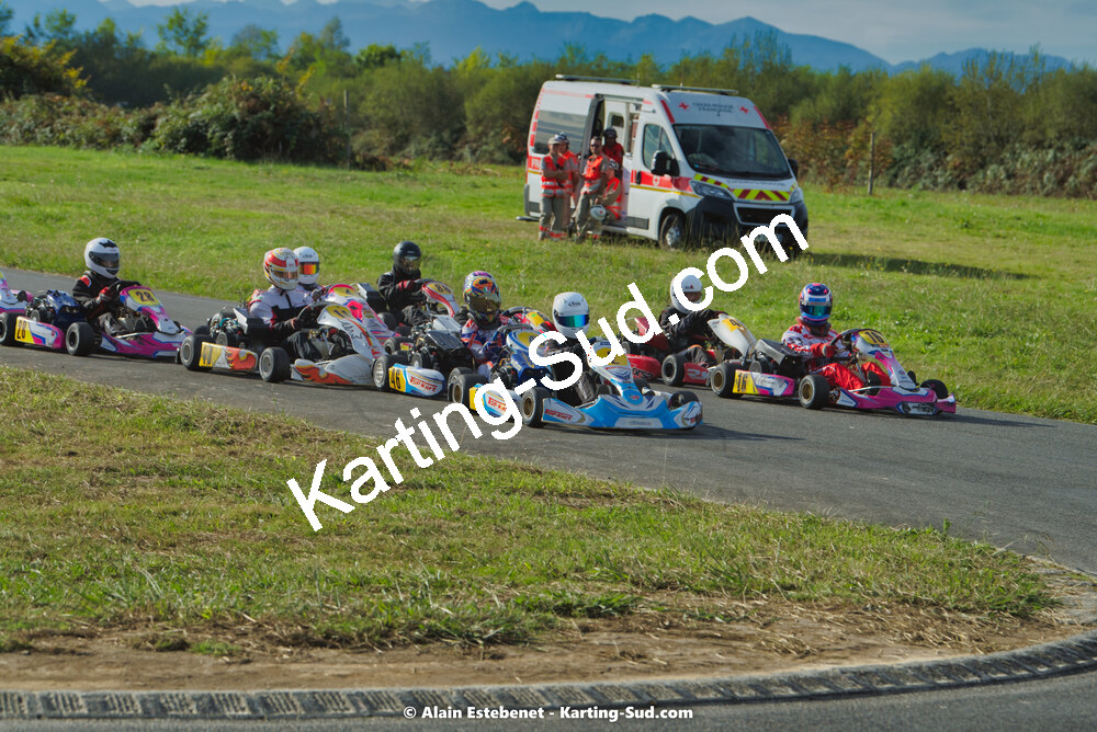 16/10/2022 : 6ème manche du Trophée Ufolep Karting Nouvelle Aquitaine à Pau Lescar (photos Alain Estebenet) 2022 — karting