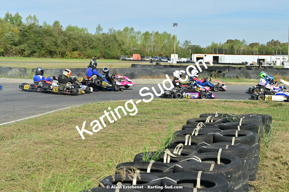 16/10/2022 : 6ème manche du Trophée Ufolep Karting Nouvelle Aquitaine à Pau Lescar (photos Alain Estebenet) 2022 — karting
