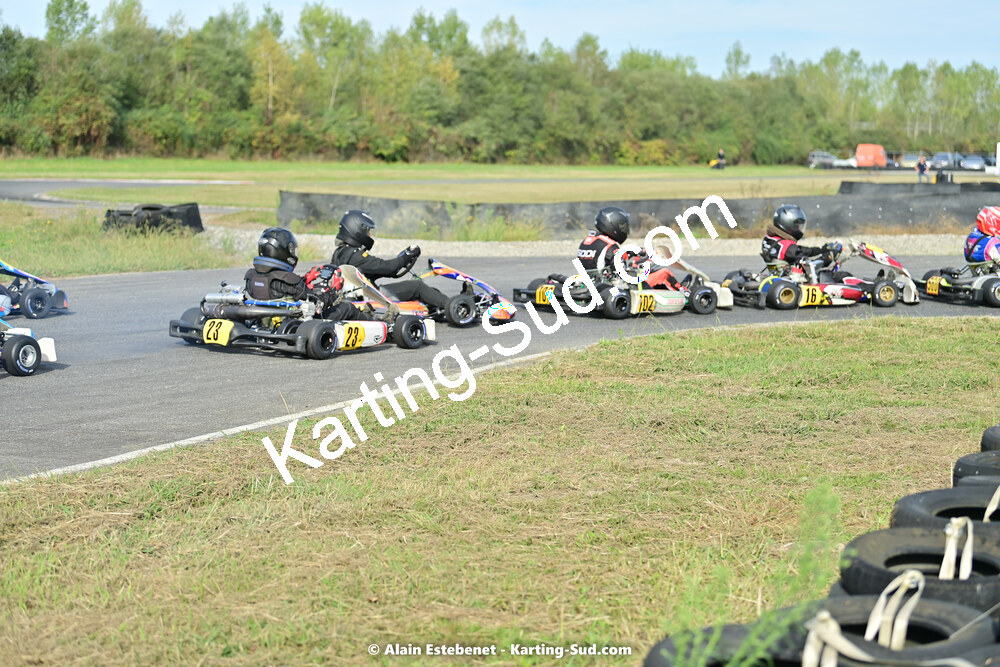 16/10/2022 : 6ème manche du Trophée Ufolep Karting Nouvelle Aquitaine à Pau Lescar (photos Alain Estebenet) 2022 — karting