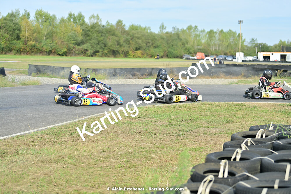 16/10/2022 : 6ème manche du Trophée Ufolep Karting Nouvelle Aquitaine à Pau Lescar (photos Alain Estebenet) 2022 — karting