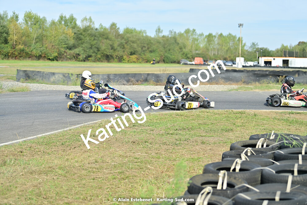 16/10/2022 : 6ème manche du Trophée Ufolep Karting Nouvelle Aquitaine à Pau Lescar (photos Alain Estebenet) 2022 — karting