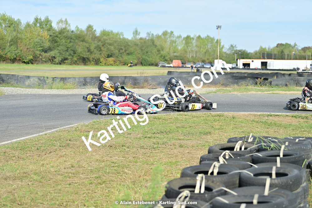 16/10/2022 : 6ème manche du Trophée Ufolep Karting Nouvelle Aquitaine à Pau Lescar (photos Alain Estebenet) 2022 — karting