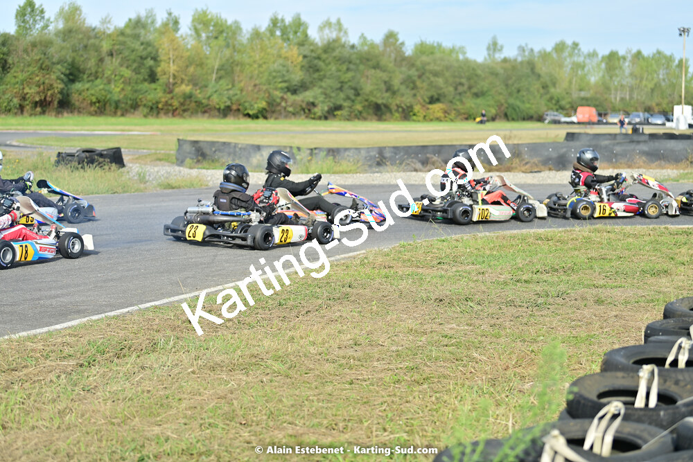 16/10/2022 : 6ème manche du Trophée Ufolep Karting Nouvelle Aquitaine à Pau Lescar (photos Alain Estebenet) 2022 — karting