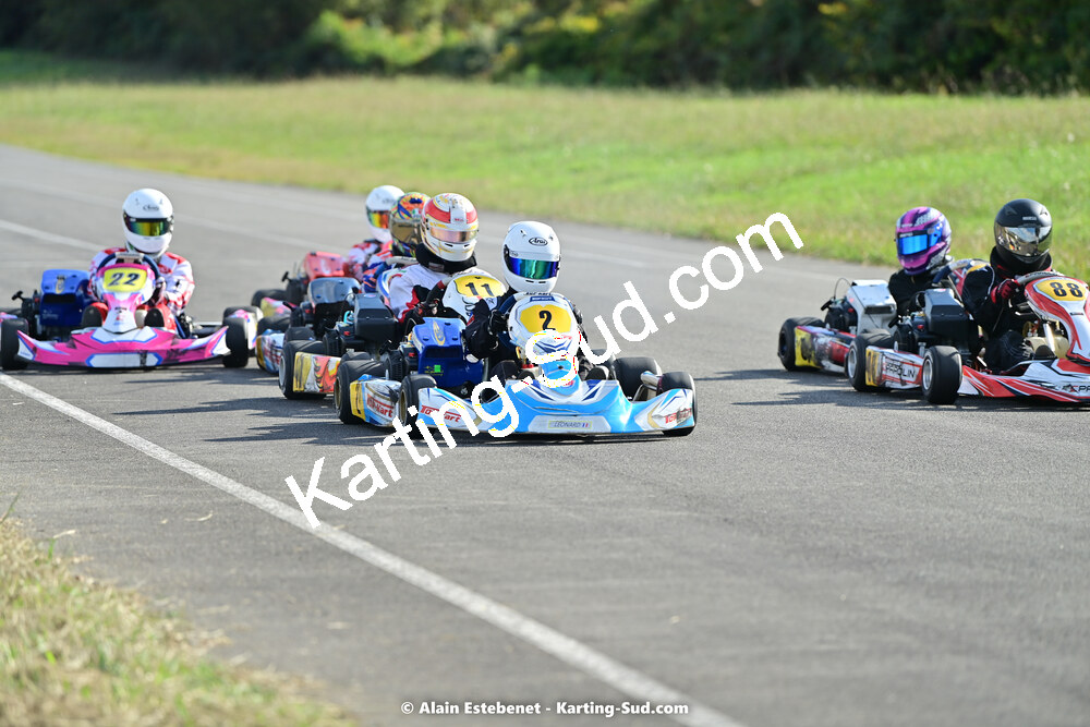 16/10/2022 : 6ème manche du Trophée Ufolep Karting Nouvelle Aquitaine à Pau Lescar (photos Alain Estebenet) 2022 — karting