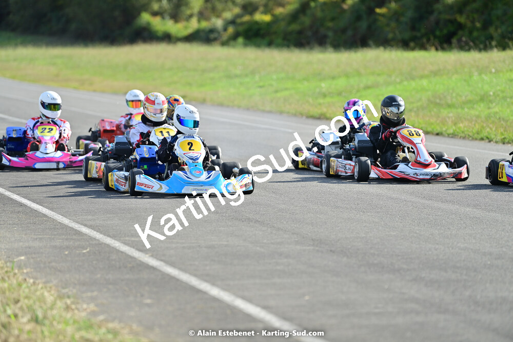 16/10/2022 : 6ème manche du Trophée Ufolep Karting Nouvelle Aquitaine à Pau Lescar (photos Alain Estebenet) 2022 — karting