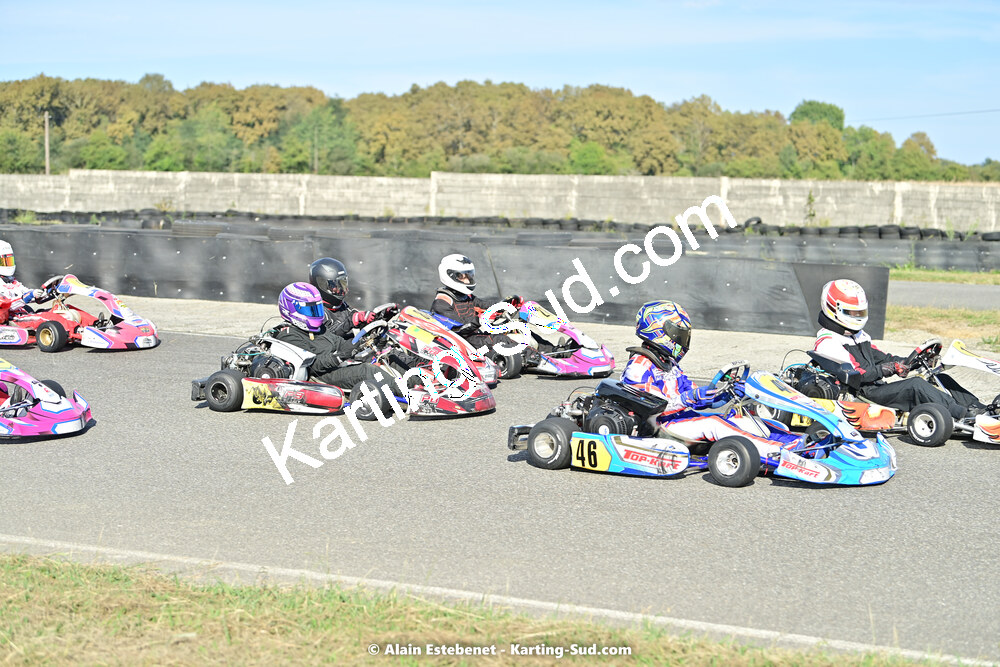 16/10/2022 : 6ème manche du Trophée Ufolep Karting Nouvelle Aquitaine à Pau Lescar (photos Alain Estebenet) 2022 — karting