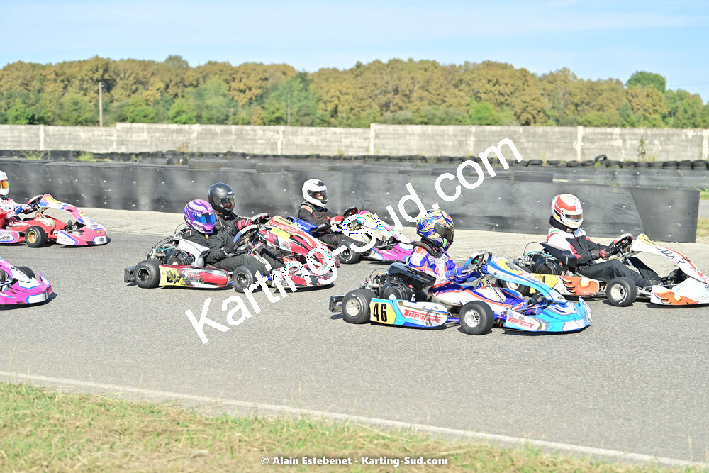 16/10/2022 : 6ème manche du Trophée Ufolep Karting Nouvelle Aquitaine à Pau Lescar (photos Alain Estebenet) 2022 — karting