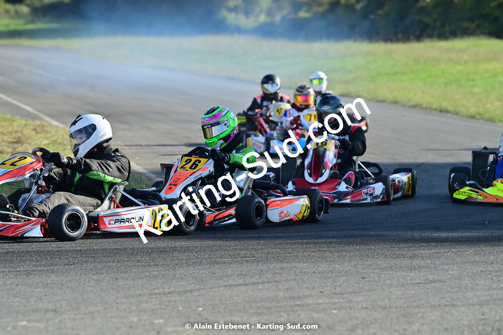 16/10/2022 : 6ème manche du Trophée Ufolep Karting Nouvelle Aquitaine à Pau Lescar (photos Alain Estebenet) 2022 — karting