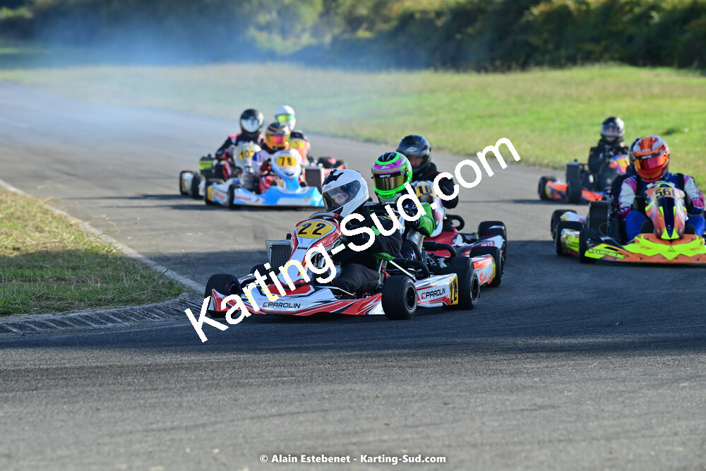 16/10/2022 : 6ème manche du Trophée Ufolep Karting Nouvelle Aquitaine à Pau Lescar (photos Alain Estebenet) 2022 — karting