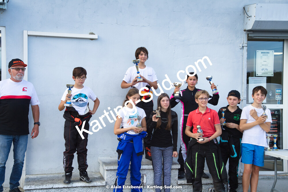 16/10/2022 : 6ème manche du Trophée Ufolep Karting Nouvelle Aquitaine à Pau Lescar (photos Alain Estebenet) 2022 — karting