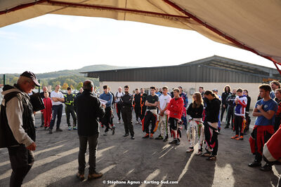 30/10/2022 : 3ème manche du Challenge Jean-Claude Sanchez à Aigues-Vives (photos Stéphane Agnus) 2022 — karting