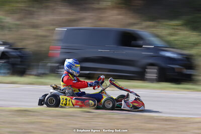 30/10/2022 : 3ème manche du Challenge Jean-Claude Sanchez à Aigues-Vives (photos Stéphane Agnus) 2022 — karting
