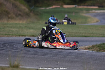 30/10/2022 : 3ème manche du Challenge Jean-Claude Sanchez à Aigues-Vives (photos Stéphane Agnus) 2022 — karting