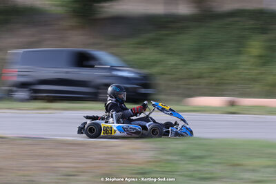30/10/2022 : 3ème manche du Challenge Jean-Claude Sanchez à Aigues-Vives (photos Stéphane Agnus) 2022 — karting