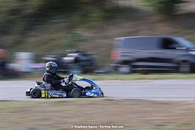 30/10/2022 : 3ème manche du Challenge Jean-Claude Sanchez à Aigues-Vives (photos Stéphane Agnus) 2022 — karting