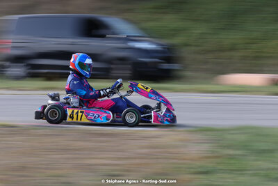30/10/2022 : 3ème manche du Challenge Jean-Claude Sanchez à Aigues-Vives (photos Stéphane Agnus) 2022 — karting
