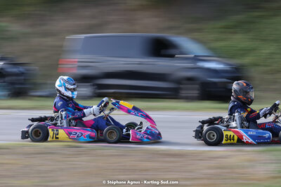 30/10/2022 : 3ème manche du Challenge Jean-Claude Sanchez à Aigues-Vives (photos Stéphane Agnus) 2022 — karting