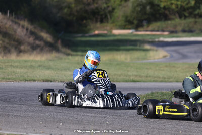 30/10/2022 : 3ème manche du Challenge Jean-Claude Sanchez à Aigues-Vives (photos Stéphane Agnus) 2022 — karting