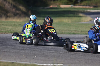 30/10/2022 : 3ème manche du Challenge Jean-Claude Sanchez à Aigues-Vives (photos Stéphane Agnus) 2022 — karting