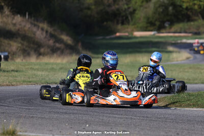 30/10/2022 : 3ème manche du Challenge Jean-Claude Sanchez à Aigues-Vives (photos Stéphane Agnus) 2022 — karting