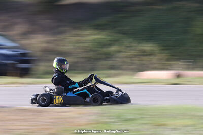 30/10/2022 : 3ème manche du Challenge Jean-Claude Sanchez à Aigues-Vives (photos Stéphane Agnus) 2022 — karting