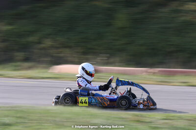 30/10/2022 : 3ème manche du Challenge Jean-Claude Sanchez à Aigues-Vives (photos Stéphane Agnus) 2022 — karting