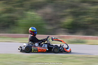 30/10/2022 : 3ème manche du Challenge Jean-Claude Sanchez à Aigues-Vives (photos Stéphane Agnus) 2022 — karting