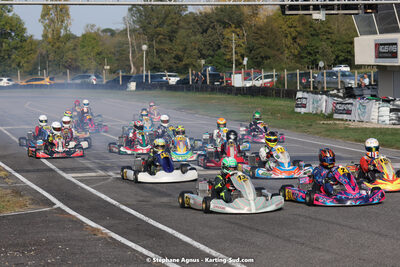 30/10/2022 : 3ème manche du Challenge Jean-Claude Sanchez à Aigues-Vives (photos Stéphane Agnus) 2022 — karting