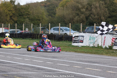 30/10/2022 : 3ème manche du Challenge Jean-Claude Sanchez à Aigues-Vives (photos Stéphane Agnus) 2022 — karting
