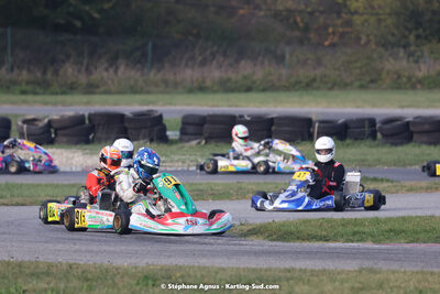 30/10/2022 : 3ème manche du Challenge Jean-Claude Sanchez à Aigues-Vives (photos Stéphane Agnus) 2022 — karting