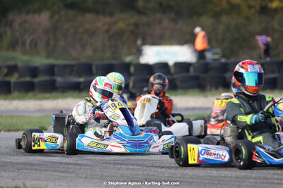 30/10/2022 : 3ème manche du Challenge Jean-Claude Sanchez à Aigues-Vives (photos Stéphane Agnus) 2022 — karting