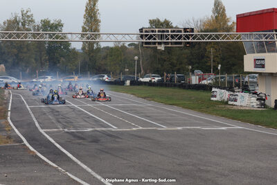 30/10/2022 : 3ème manche du Challenge Jean-Claude Sanchez à Aigues-Vives (photos Stéphane Agnus) 2022 — karting