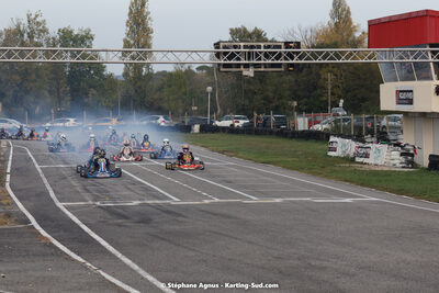30/10/2022 : 3ème manche du Challenge Jean-Claude Sanchez à Aigues-Vives (photos Stéphane Agnus) 2022 — karting