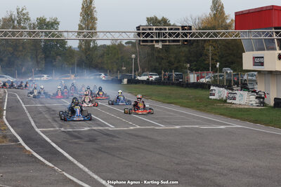 30/10/2022 : 3ème manche du Challenge Jean-Claude Sanchez à Aigues-Vives (photos Stéphane Agnus) 2022 — karting