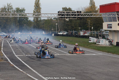 30/10/2022 : 3ème manche du Challenge Jean-Claude Sanchez à Aigues-Vives (photos Stéphane Agnus) 2022 — karting