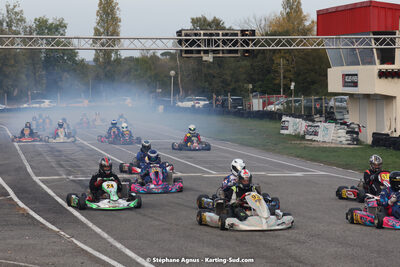 30/10/2022 : 3ème manche du Challenge Jean-Claude Sanchez à Aigues-Vives (photos Stéphane Agnus) 2022 — karting