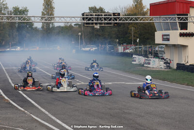30/10/2022 : 3ème manche du Challenge Jean-Claude Sanchez à Aigues-Vives (photos Stéphane Agnus) 2022 — karting