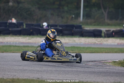 30/10/2022 : 3ème manche du Challenge Jean-Claude Sanchez à Aigues-Vives (photos Stéphane Agnus) 2022 — karting