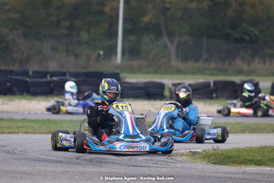 30/10/2022 : 3ème manche du Challenge Jean-Claude Sanchez à Aigues-Vives (photos Stéphane Agnus) 2022 — karting