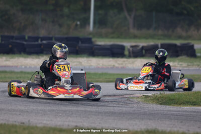 30/10/2022 : 3ème manche du Challenge Jean-Claude Sanchez à Aigues-Vives (photos Stéphane Agnus) 2022 — karting