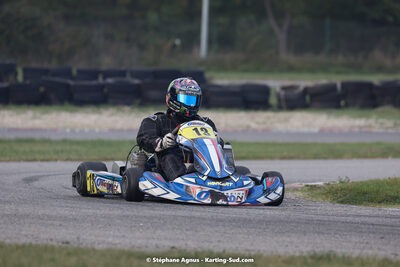 30/10/2022 : 3ème manche du Challenge Jean-Claude Sanchez à Aigues-Vives (photos Stéphane Agnus) 2022 — karting