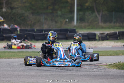 30/10/2022 : 3ème manche du Challenge Jean-Claude Sanchez à Aigues-Vives (photos Stéphane Agnus) 2022 — karting