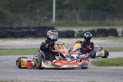 30/10/2022 : 3ème manche du Challenge Jean-Claude Sanchez à Aigues-Vives (photos Stéphane Agnus) 2022 — karting