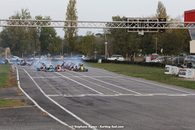 30/10/2022 : 3ème manche du Challenge Jean-Claude Sanchez à Aigues-Vives (photos Stéphane Agnus) 2022 — karting