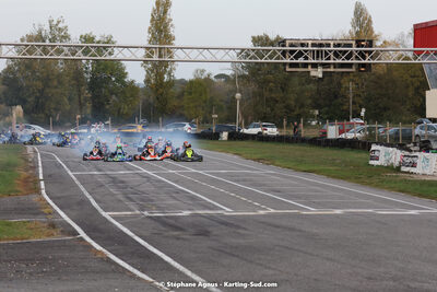 30/10/2022 : 3ème manche du Challenge Jean-Claude Sanchez à Aigues-Vives (photos Stéphane Agnus) 2022 — karting