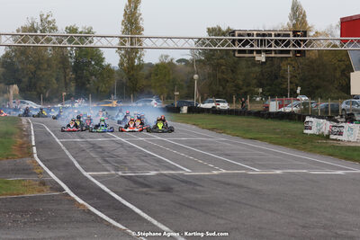 30/10/2022 : 3ème manche du Challenge Jean-Claude Sanchez à Aigues-Vives (photos Stéphane Agnus) 2022 — karting