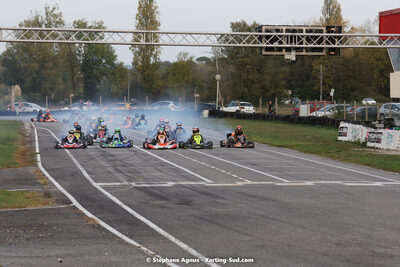 30/10/2022 : 3ème manche du Challenge Jean-Claude Sanchez à Aigues-Vives (photos Stéphane Agnus) 2022 — karting
