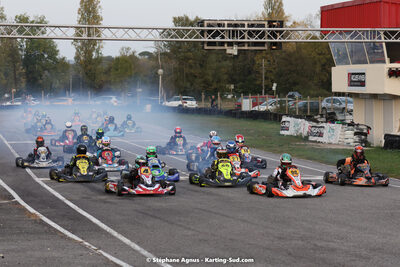 30/10/2022 : 3ème manche du Challenge Jean-Claude Sanchez à Aigues-Vives (photos Stéphane Agnus) 2022 — karting