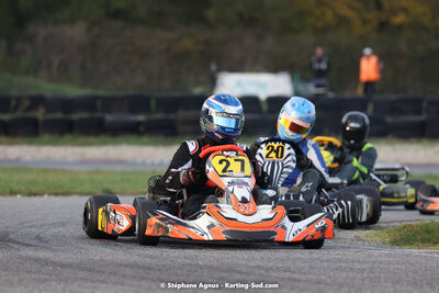 30/10/2022 : 3ème manche du Challenge Jean-Claude Sanchez à Aigues-Vives (photos Stéphane Agnus) 2022 — karting